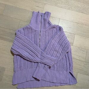 Aerie lavender sweater
